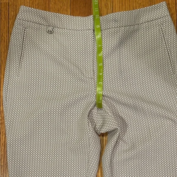 Adrianna Papell Taupe Geometric Pants - Picture 5 of 11